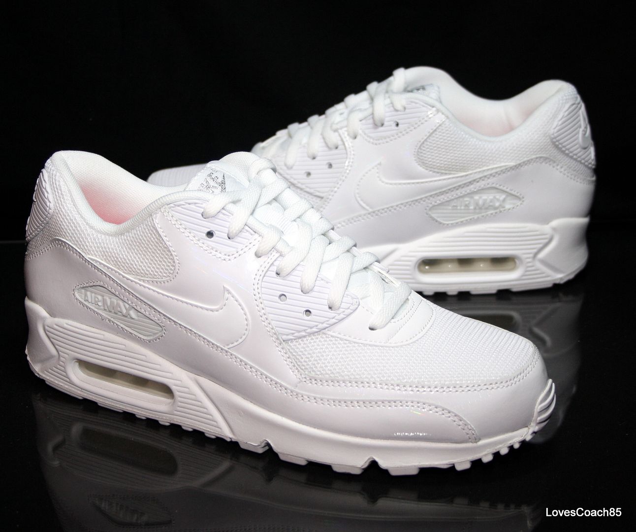 nike air max 90 silver